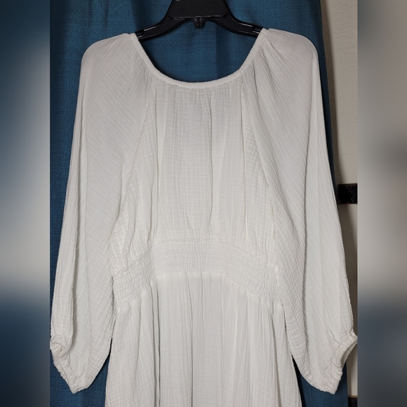 J. Crew Midi Peasant Gauze Dress - Picture 11 of 12